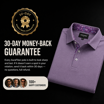AuraFiber™ 3-Pack Breathable Polo Shirts