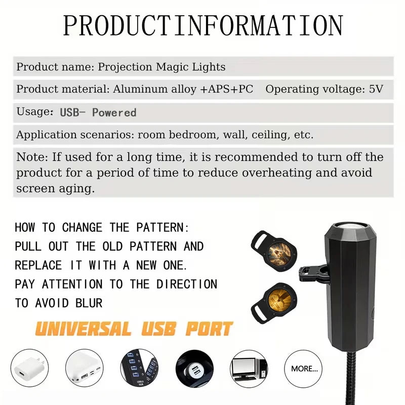 SacredAura™ Projection Light